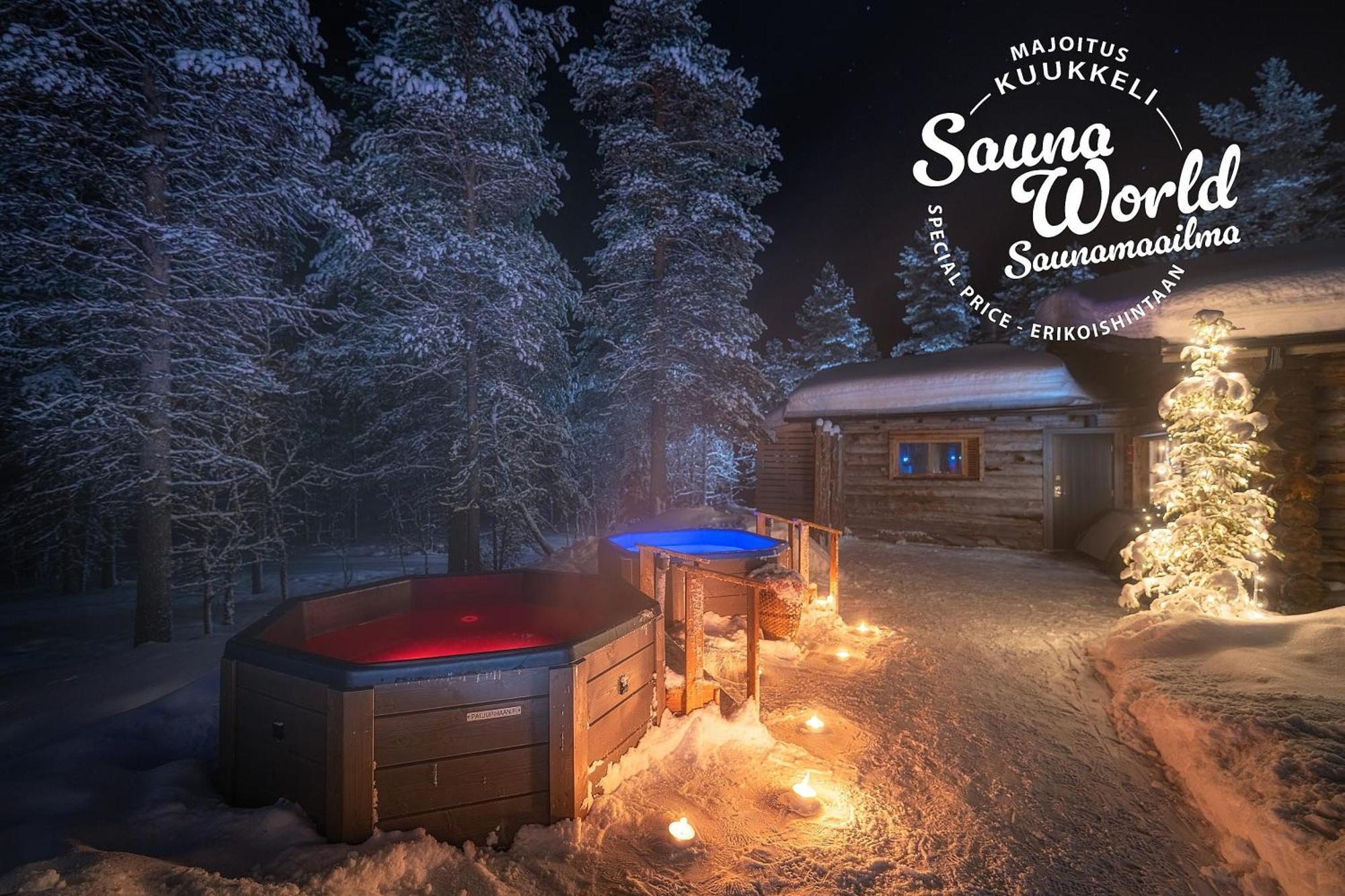 Kuukkeli Apartments Pikku-Hirvas Ja Porotokka Saariselkä Exterior foto