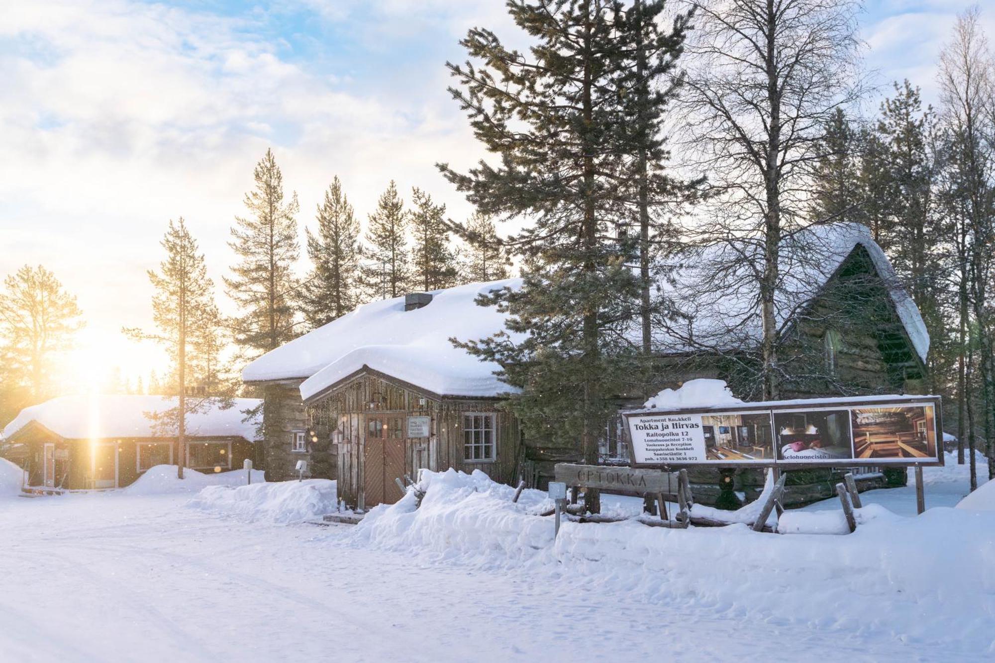 Kuukkeli Apartments Pikku-Hirvas Ja Porotokka Saariselkä Exterior foto